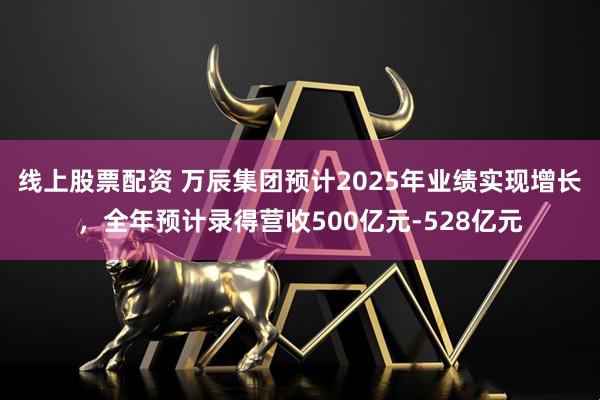 线上股票配资 万辰集团预计2025年业绩实现增长，全年预计录得营收500亿元-528亿元